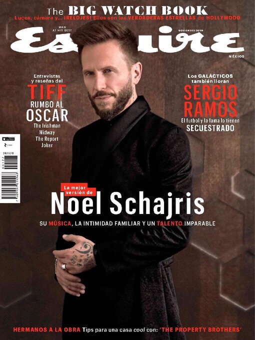 Détails du titre pour Esquire  México par Editorial Televisa SA de CV - Disponible